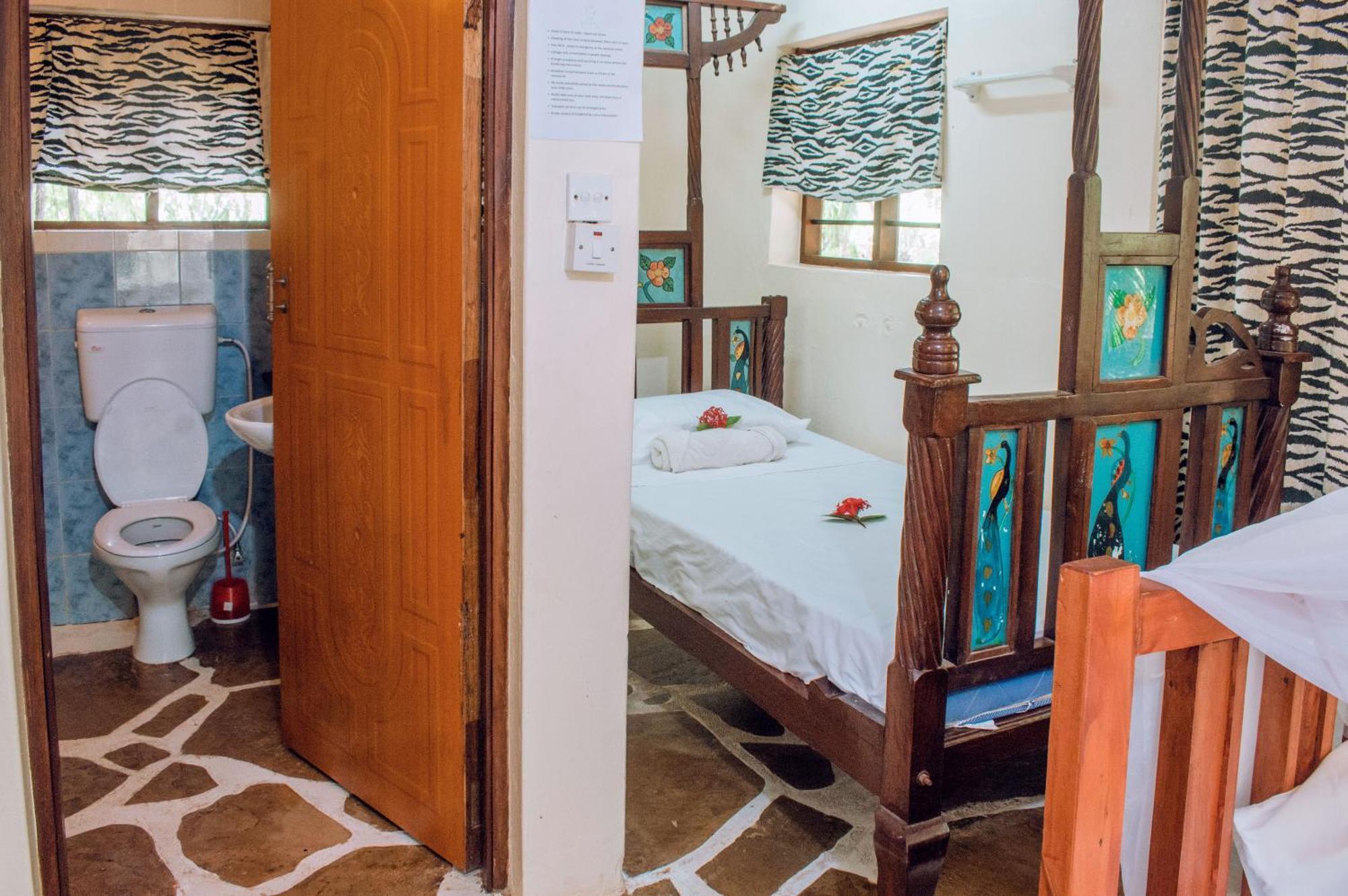 شاطئ دياني Kijani Cottages In Diani المظهر الخارجي الصورة