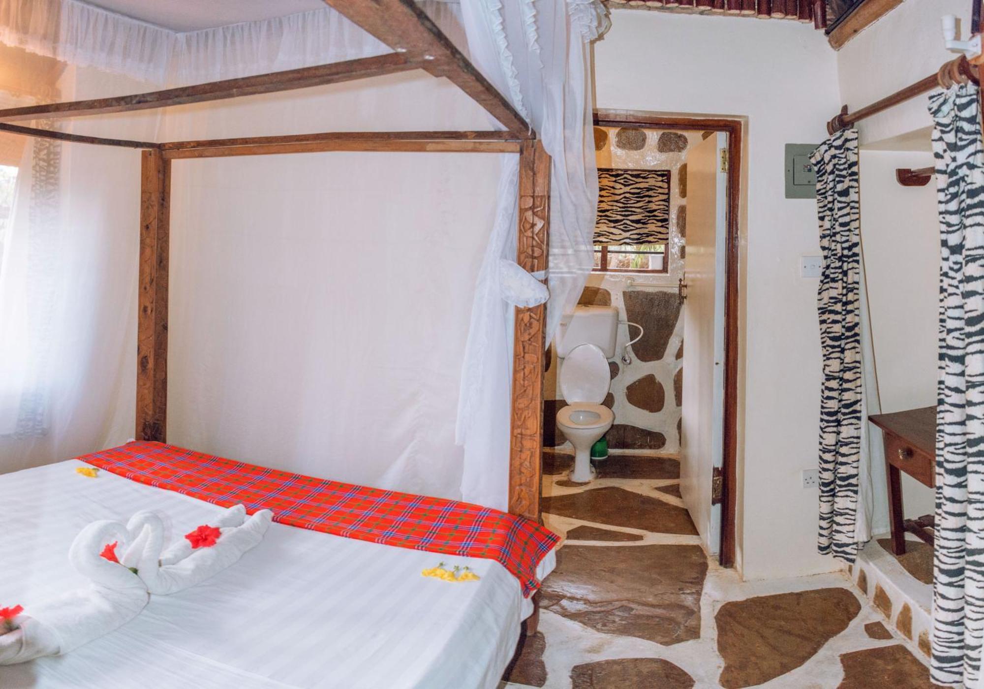 شاطئ دياني Kijani Cottages In Diani المظهر الخارجي الصورة