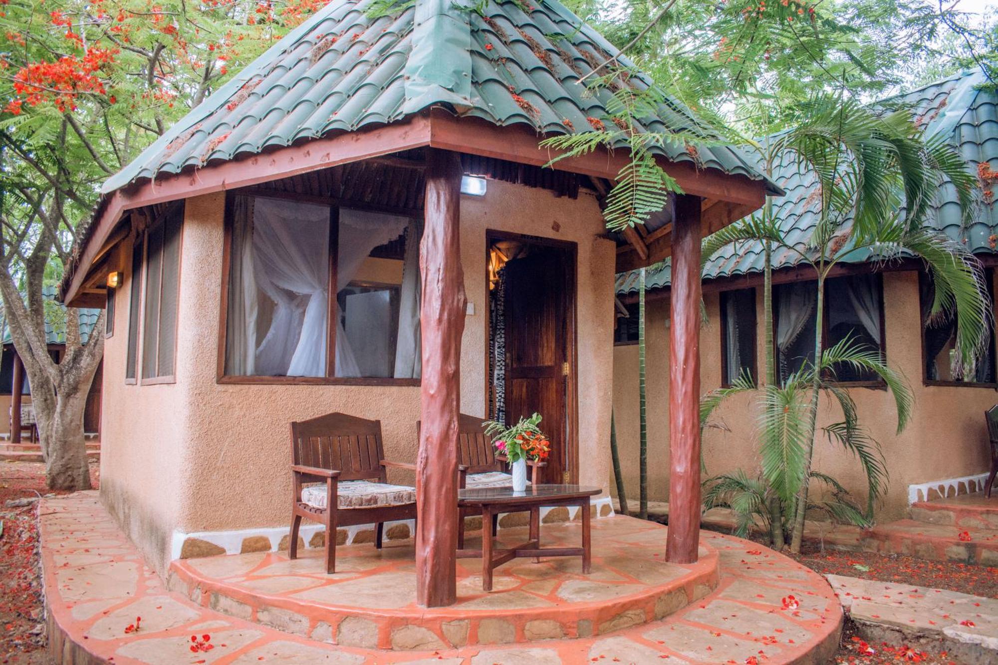 شاطئ دياني Kijani Cottages In Diani المظهر الخارجي الصورة