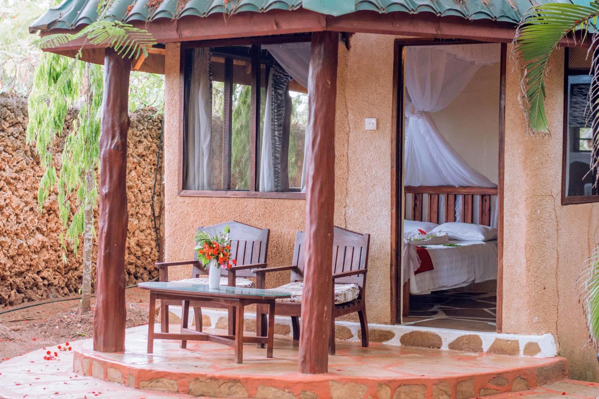 شاطئ دياني Kijani Cottages In Diani المظهر الخارجي الصورة